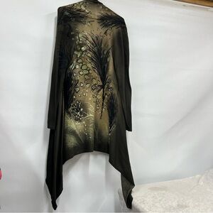 Adore large open kimono cardigan w/pockets